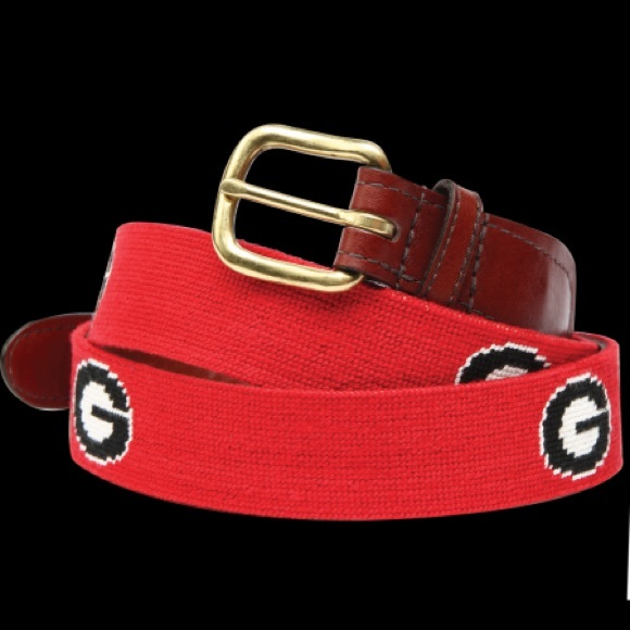 Smathers & Branson Other - Smathers & Branson UGA Needlepoint Belt size 36